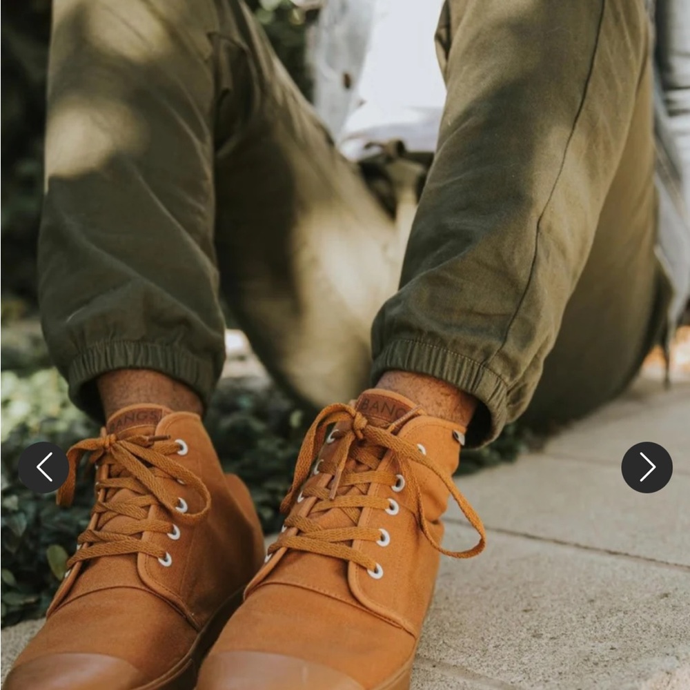 BANGS Shoes Unisex Sahara Sand High-Top Sneakers
